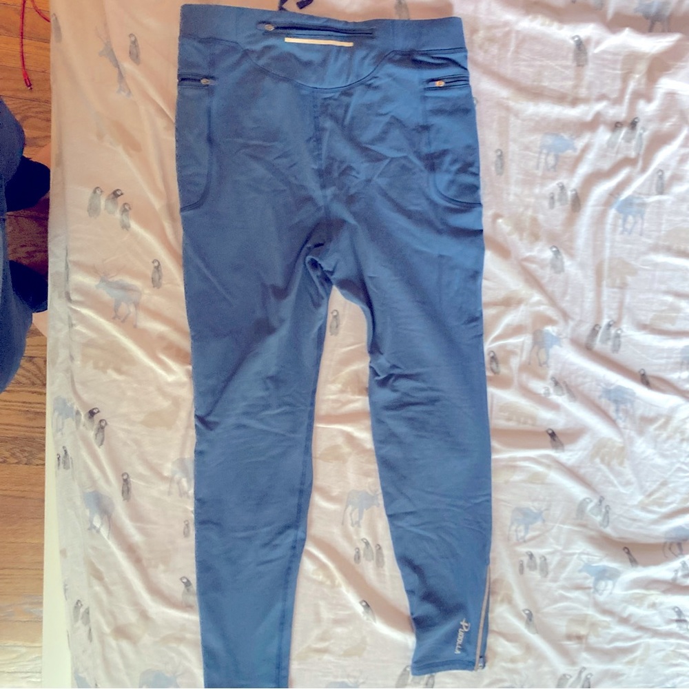 Pudolla thermal running tights (Dark Blue)